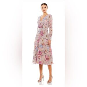 NWT Mac Duggal Midi Sequin Dress Size 24